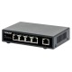 Intellinet 5-Port Gigabit Ethernet PoE+ Switch, Four PSE PoE Ports, IEEE 802.3at/af (PoE+/PoE) Compliant, PoE Power Budget up to