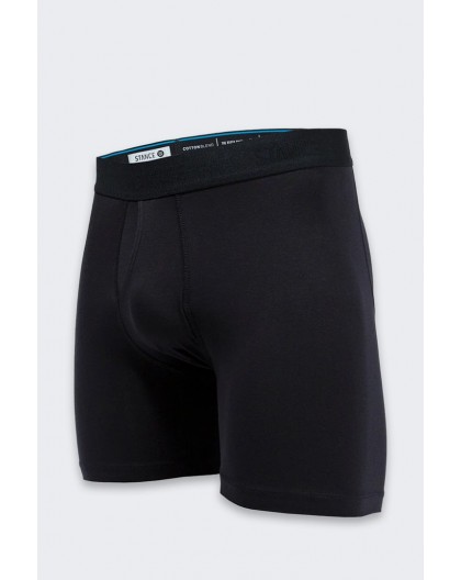 Stance Standard 6in Boxer Brief - black size: m