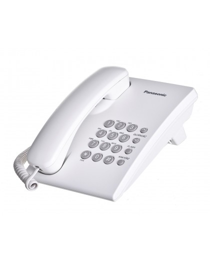 Panasonic KX-TS500PDW telephone Analog telephone White