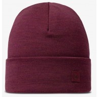 Buff Midweight Merino Wool Hat Red