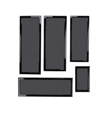 Demciflex Dust Filter Set for Lian Li O11 Dynamic - black/black