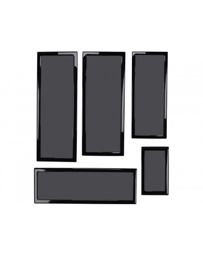 Demciflex Dust Filter Set for Lian Li O11 Dynamic - black/black