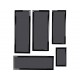 Demciflex Dust Filter Set for Lian Li O11 Dynamic - black/black