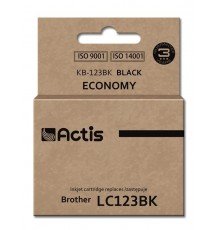 Actis KB-123Bk Ink (replacement for Brother LC123BK/LC121BK Standard 15 ml black)