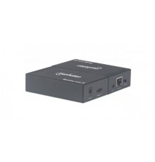 Manhattan 1080p HDMI over IP Extender Kit, Extends 1080p Signal up to 120m with a Network Switch and Single Ethernet Cable, IR S
