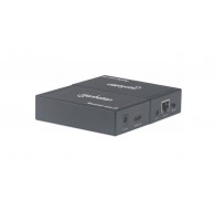 Manhattan 1080p HDMI over IP Extender Kit, Extends 1080p Signal up to 120m with a Network Switch and Single Ethernet Cable, IR S