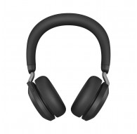 Jabra Evolve2 75 peakomplekt Juhtmevaba ja Juhtmega Kõrvamoodul Kõned/muusika USB Type-C Bluetooth Laadimisjaam Must