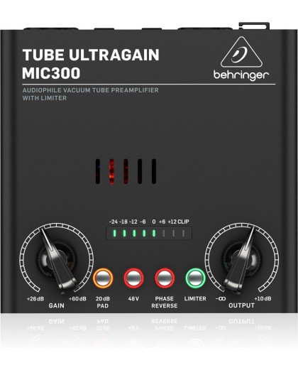 Behringer MIC300 audio preamplifier