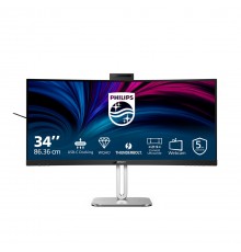 Philips 6000 series 34B2U6603CH/00 computer monitor 86.4 cm (34") 3440 x 1440 pixels Wide Quad HD LCD Grey