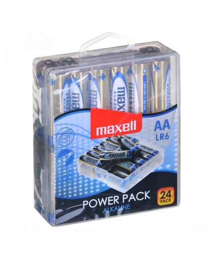 MAXELL Battery alkaline LR6 VALUE BOX, 24 pcs.