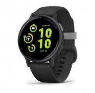 Garmin Vivoactive 5 3.05 cm (1.2") AMOLED 42 mm Digital 390 x 390 pixels Touchscreen Black Wi-Fi GPS (satellite)
