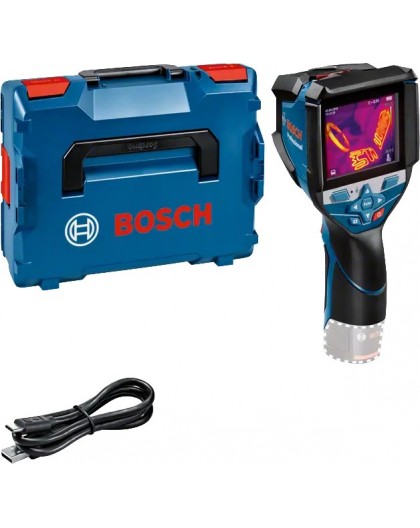 Bosch GTC 600 C Noise equivalent temperature difference (NETD) IR Black, Blue 256 x 192 pixels Built-in display LCD