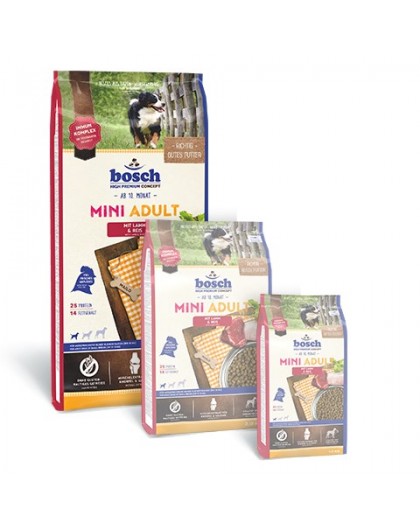 Bosch MINI ADULT WITH LAMB & RICE
