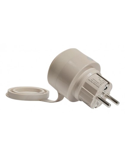 SHELLY Outdoor Plug S Gen3 smart plug Mocha