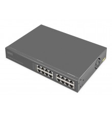 Digitus 8-Port Gigabit Ethernet PoE Injector, 802.3bt, 250 W