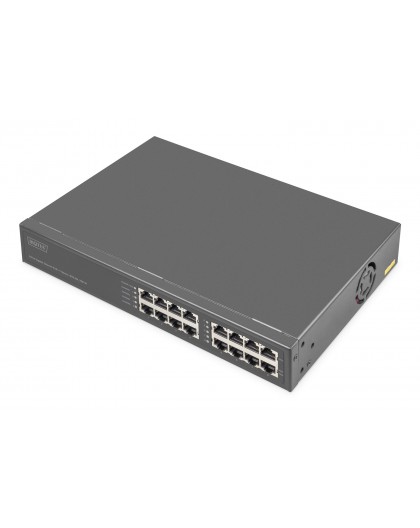 Digitus 8-Port Gigabit Ethernet PoE Injector, 802.3bt, 250 W
