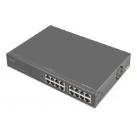 Digitus 8-Port Gigabit Ethernet PoE Injector, 802.3bt, 250 W