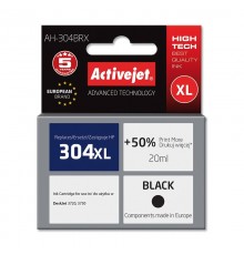Activejet AH-304BRX Ink (replacement for HP 304XL N9K08AE Premium 20 ml black)