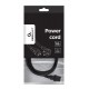 Gembird PC-186-VDE power cable Black 1.8 m