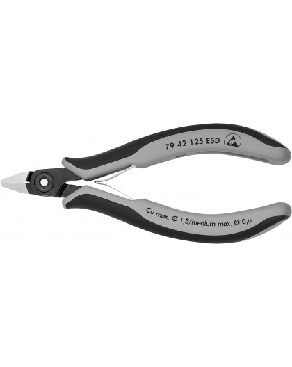 Precision side-cutting electronics pliers Knipex