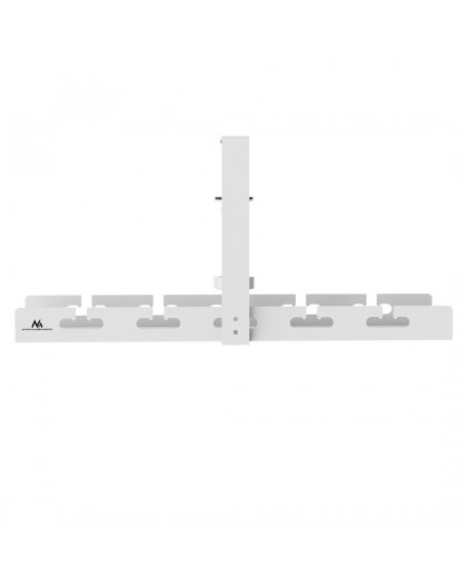 Maclean under-desk cable organizer, max. load 5kg, white, MC-105 W