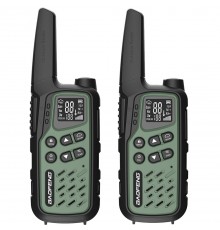 Walkie-Talkie Baofeng BF-T25E Green, 2 pieces