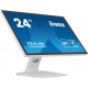 iiyama ProLite 23.8” PCAP 10pt touchscreen monitor featuring IPS panel technology, Edge-to-Edge glass design and anti fingerprin