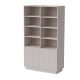 Cama LIVERTI bookcase 100x42x171 cashmere
