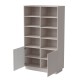 Cama LIVERTI bookcase 100x42x171 cashmere