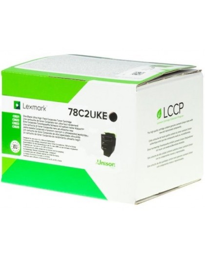 Lexmark 78C2UKE toner cartridge 1 pc(s) Original Black
