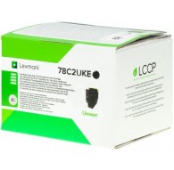 Lexmark 78C2UKE toonerikassett 1 tk Originaal Must