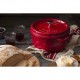 Staub Round Cast Iron Pot - 3.8 ltr, Red