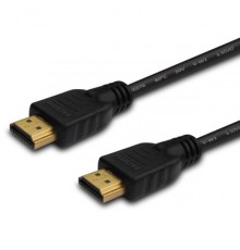 SAVIO HDMI (M) кабель, 20 м, черный, золотые разъемы, v1.4 высокая скорость, Ethernet/3D CL-75