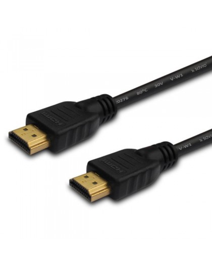 SAVIO HDMI (M) кабель, 20 м, черный, золотые разъемы, v1.4 высокая скорость, Ethernet/3D CL-75