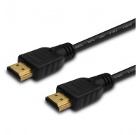 SAVIO HDMI (M) kaabel, 20m, must, kuldne tipud, v1.4 kõrge kiirus, ethernet/3D CL-75