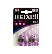 MAXELL Lithium battery LITHIUM CR2016 2 pcs. 3V