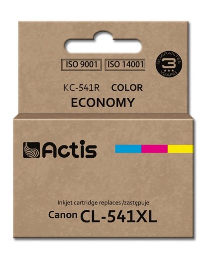 Actis KC-541R Ink (replacement for Canon CL-541XL Standard 18 ml color: cyan, magenta, yellow)