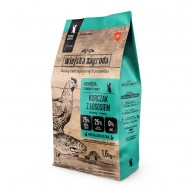 WIEJSKA ZAGRODA Chicken with salmon for kittens - dry cat food - 1.6kg