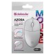 WIRED MOUSE DEFENDER AZORA MB-241 RF WHITE 1200dpi 3P