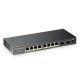 Zyxel GS1100-10HP v2 haldamata Gigabit Ethernet (10/100/1000) Power over Ethernet (PoE) musta värvi