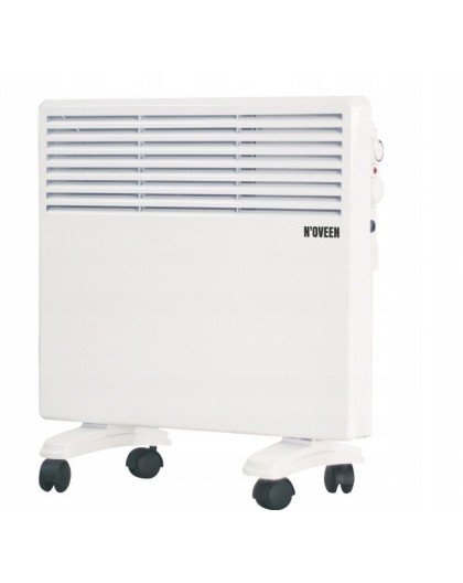 N'OVEEN 1000W electric portable wall-mounted convector heater with thermostat CH3350