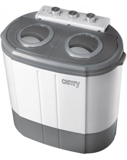 Camry Premium CR 8052 Top-load Washing Machine 3 kg Grey, White
