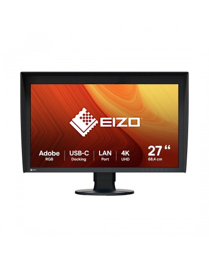 EIZO ColorEdge CG2700X computer monitor 68.6 cm (27") 3840 x 2160 pixels 4K Ultra HD LCD Black