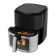 N'oveen AF770 X-LINE Greaseless deep fat fryer Black, Silver