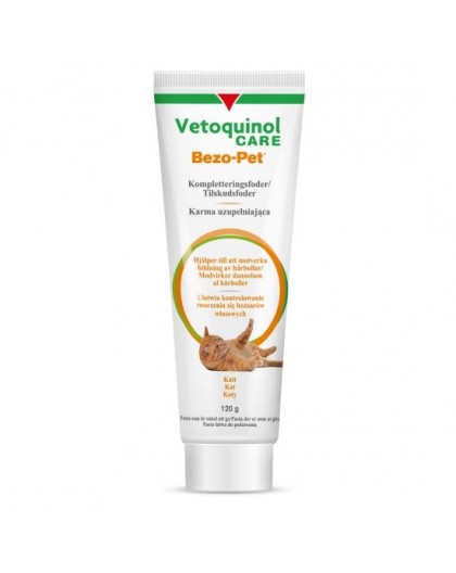 VETOQUINOL Bezo-Pet - hairball paste for cat – 120g
