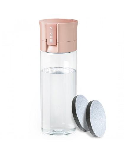 Brita Vital peach 2-disc filter bottle