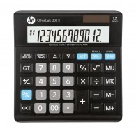 HP Calculator office HP-OC 300 II/INT BX, 12-digit display, 158x151x29mm, black