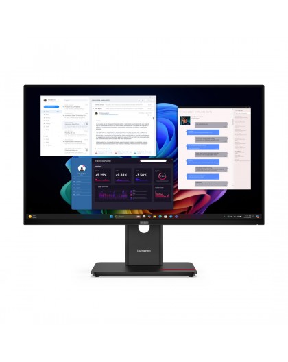 Lenovo ThinkVision T27UD-40 LED display 68.6 cm (27") 3840 x 2160 pixels 4K Ultra HD LCD Black