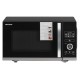 Sharp YC-QS254AE-B mikrolaineahi Countertop Solo mikrolaineahi 25 L 900 W Musta, Roostevaba teras