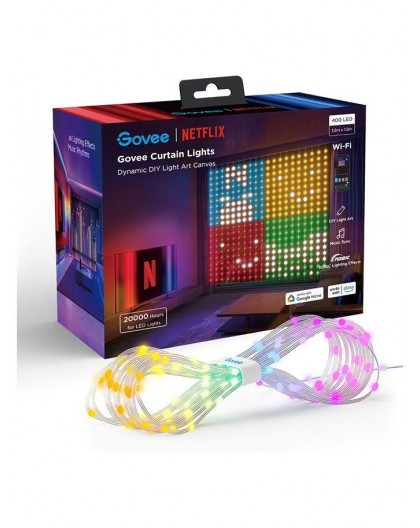 Govee H70BC Curtain Light Netflix Co-branding Version | Curtain, LED curtain | Wi-Fi, Bluetooth